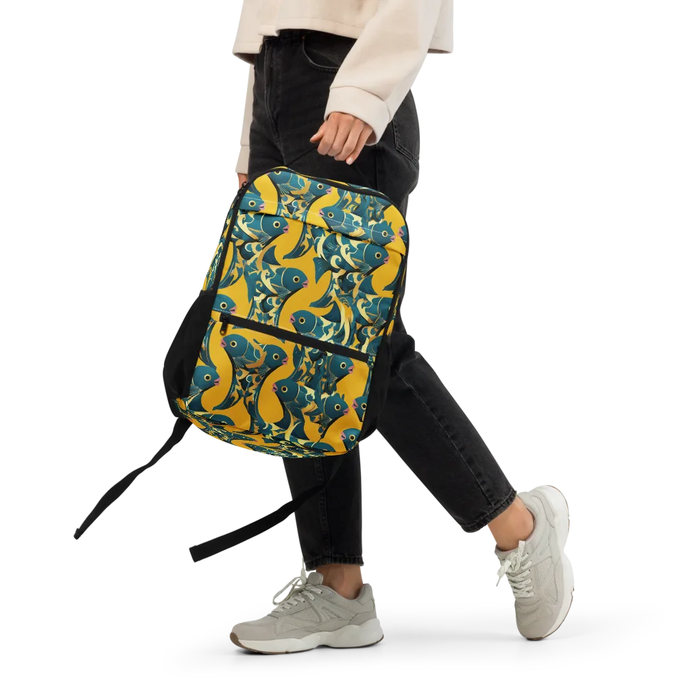 Canary Current on Utility Backpack — Front