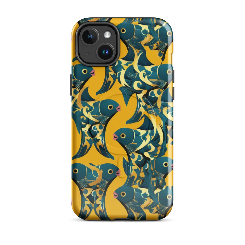 Canary Current on MagSafe Tough Case for iPhone® — Front
