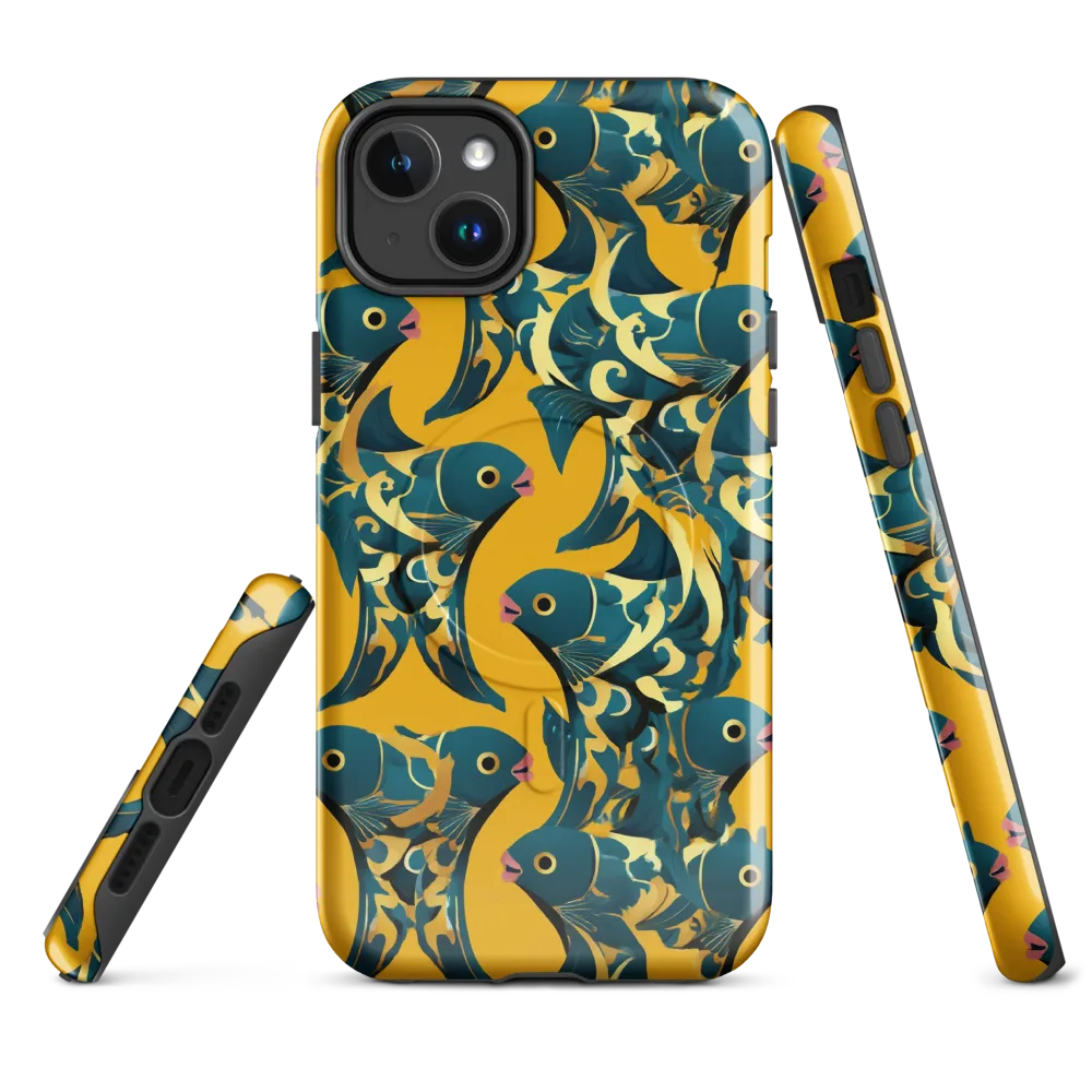 Canary Current on MagSafe Tough Case for iPhone® — Front