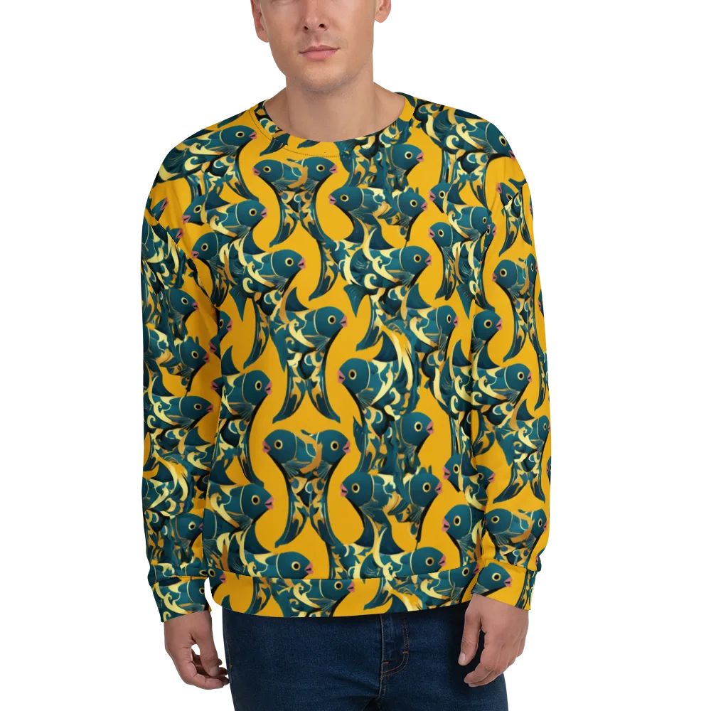 Canary Current on Sweatshirt — Front