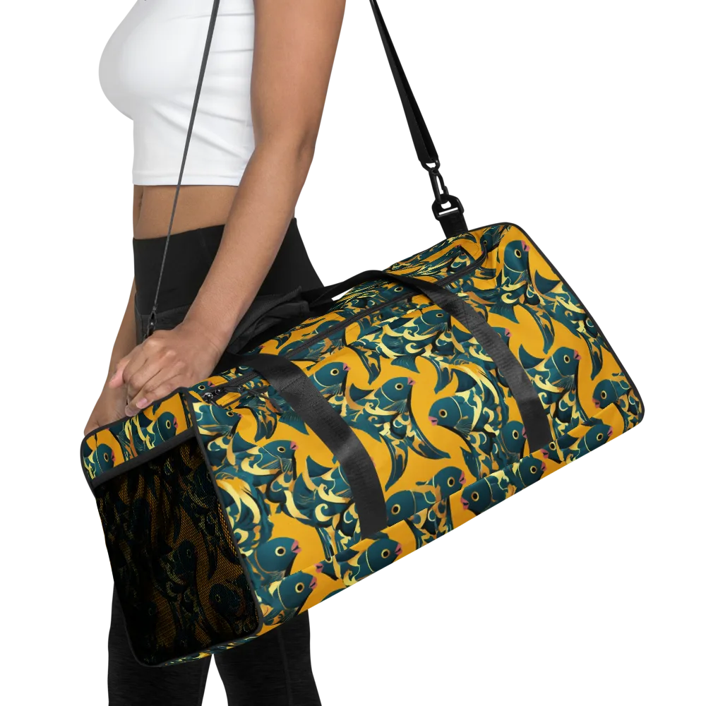 Canary Current on Duffle Bag — Front