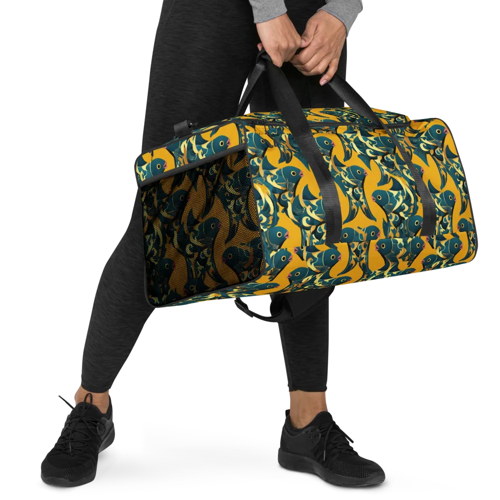 Canary Current on Duffle Bag — Right Front