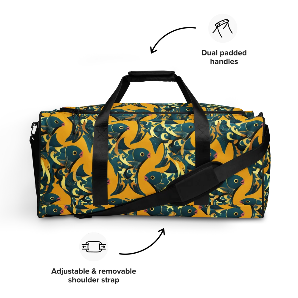 Canary Current on Duffle Bag — Front