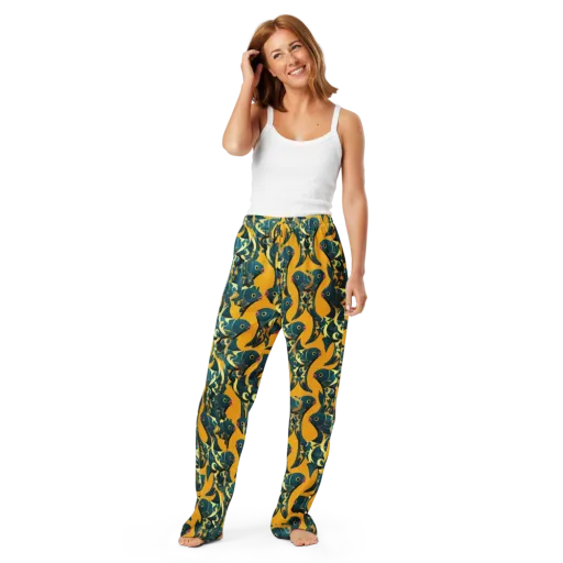 Canary Current on a Women's Pajama Pants