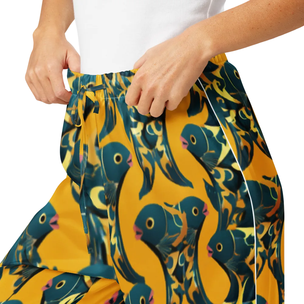 Canary Current on Women's Pajama Pants — Product details