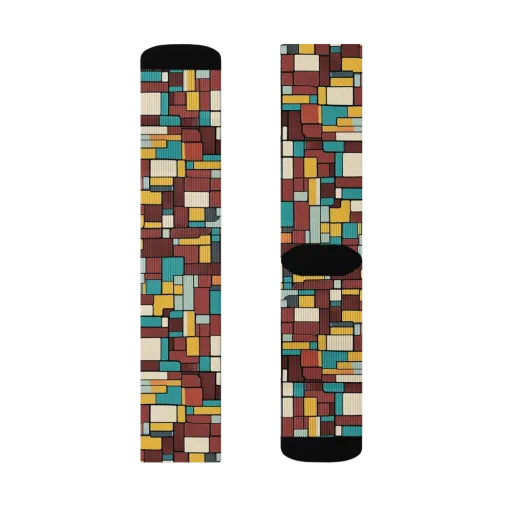 Bauhaus Block Party on a Socks