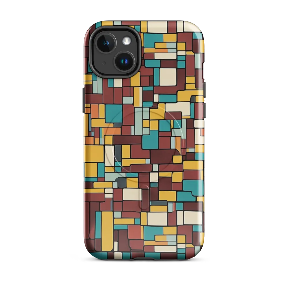Bauhaus Block Party on MagSafe Tough Case for iPhone® — Front
