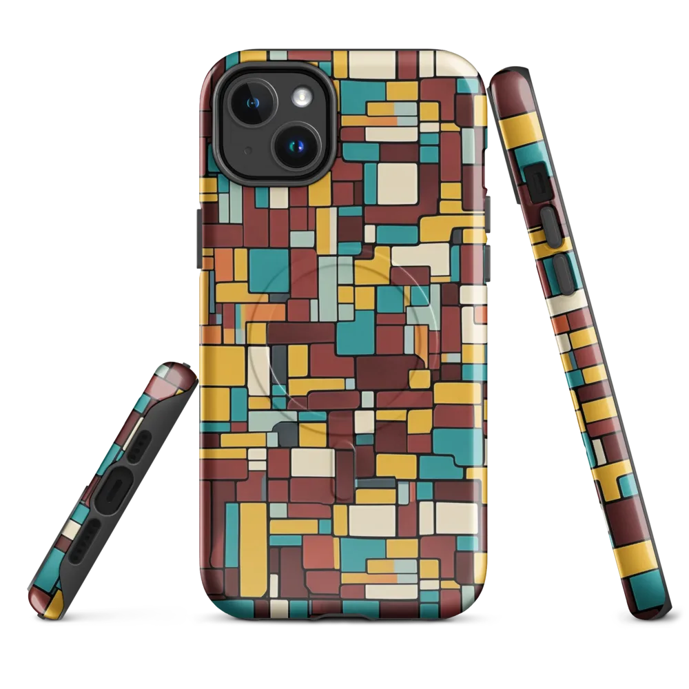 Bauhaus Block Party on MagSafe Tough Case for iPhone® — Front