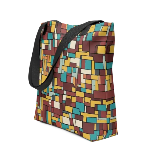 Bauhaus Block Party on a Tote Bag