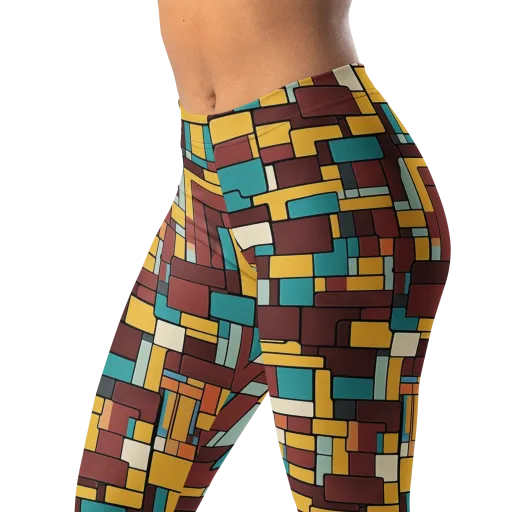 Bauhaus Block Party on a Leggings
