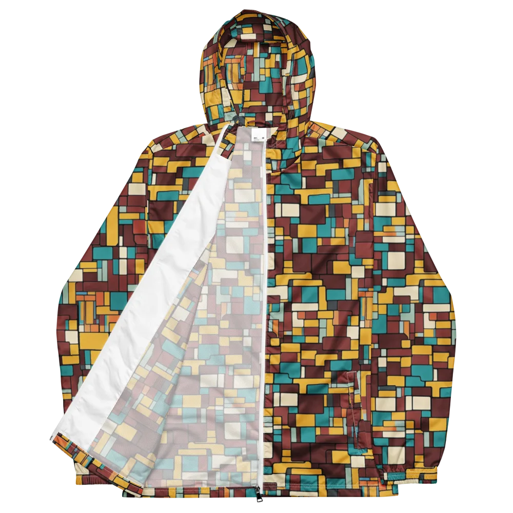 Bauhaus Block Party on Men's Windbreaker — Front