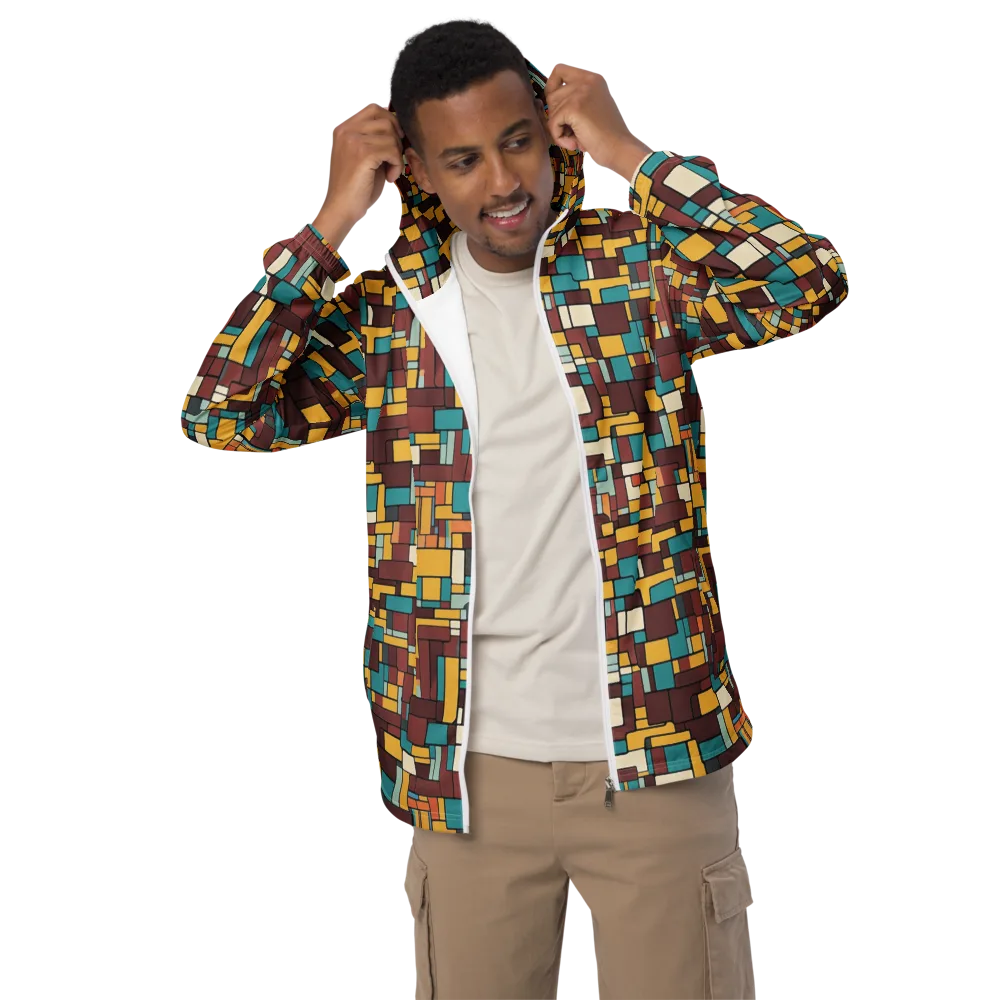 Bauhaus Block Party on Men's Windbreaker — Front