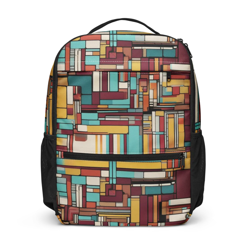 Urban Quilt on Utility Backpack — Front