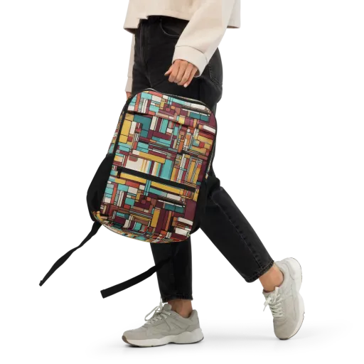 Urban Quilt on a Utility Backpack