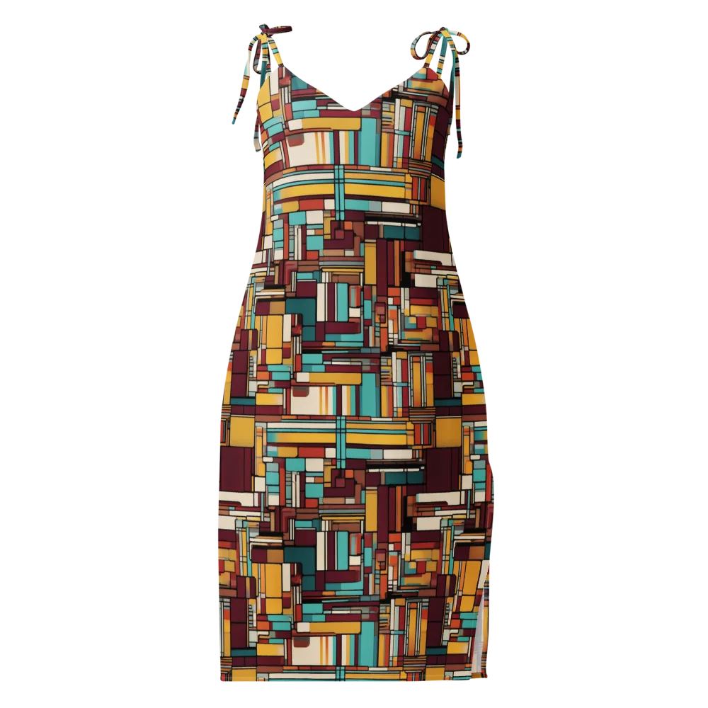 Urban Quilt on Slip Dress — Front