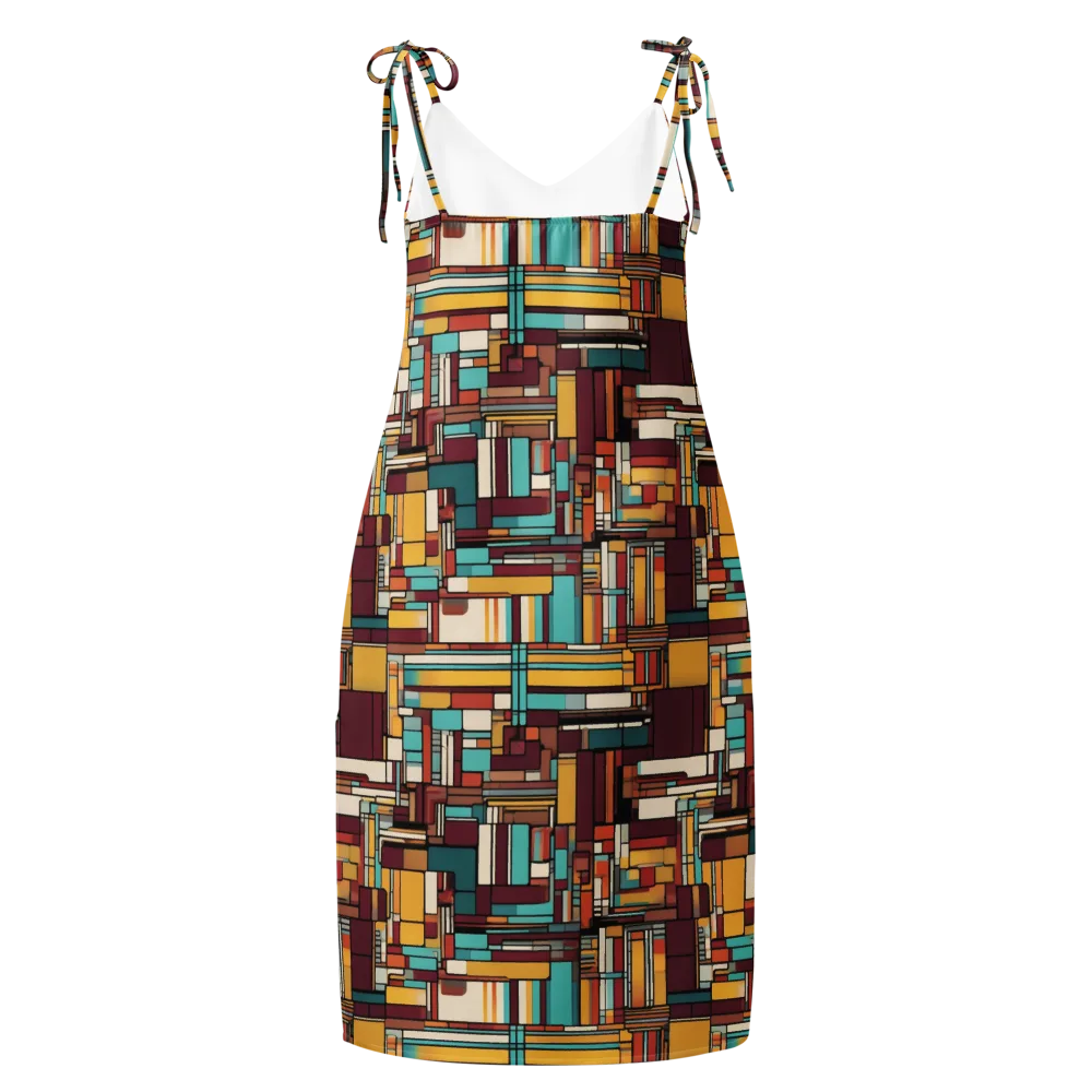 Urban Quilt on Slip Dress — Back