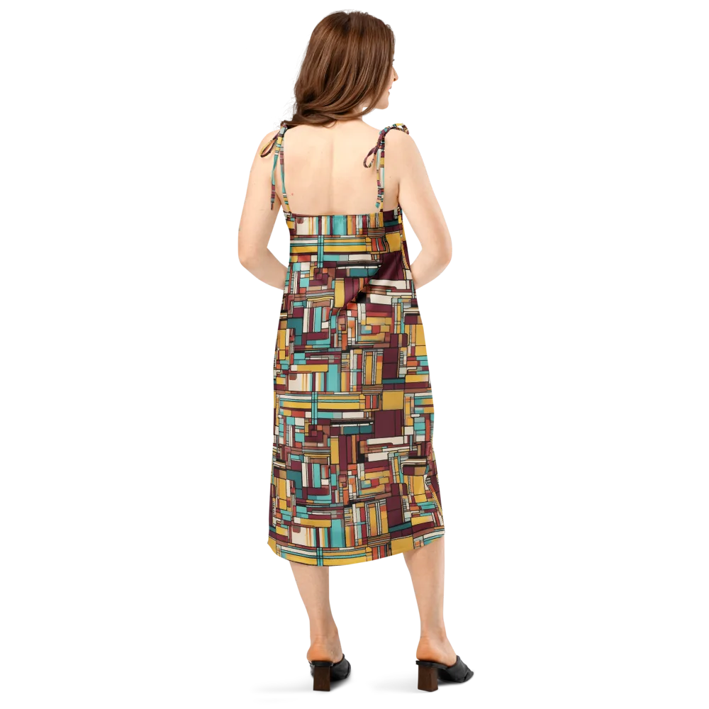 Urban Quilt on Slip Dress — Back