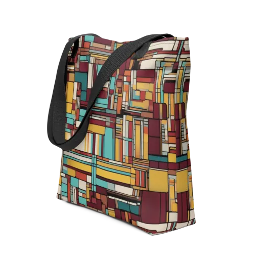 Urban Quilt on a Tote Bag