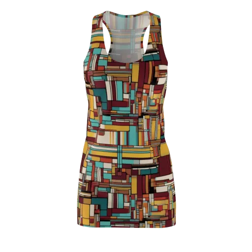 Urban Quilt on a Racerback Dress