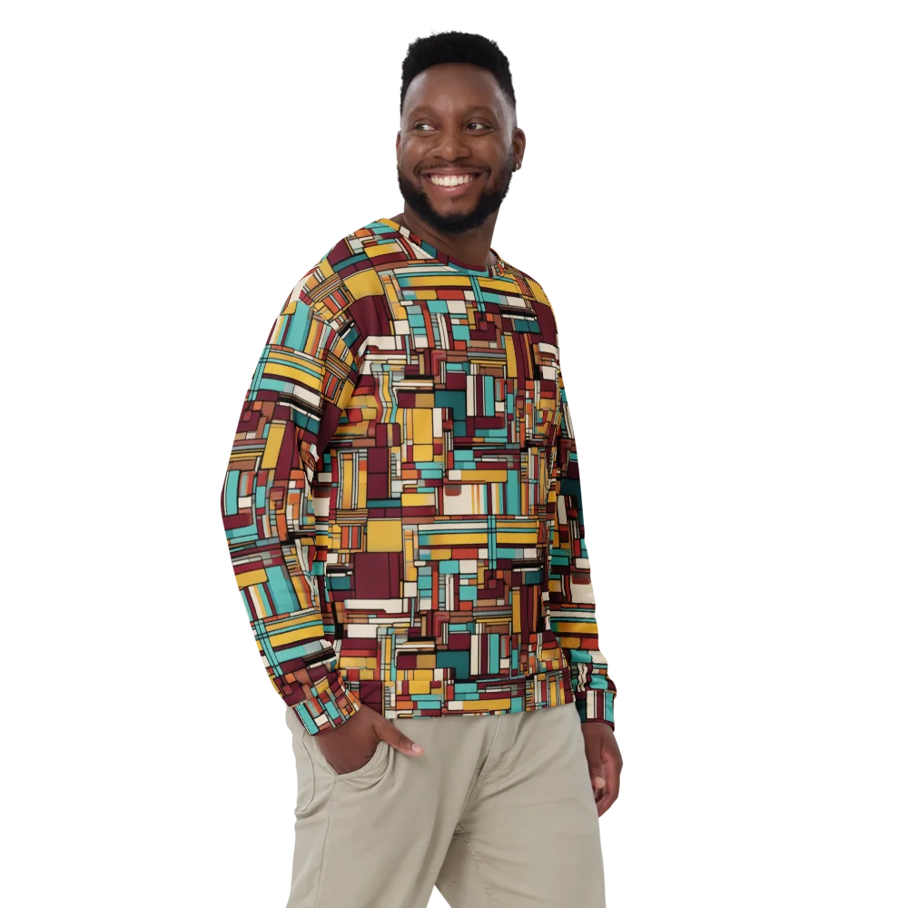 Urban Quilt on Sweatshirt — Front