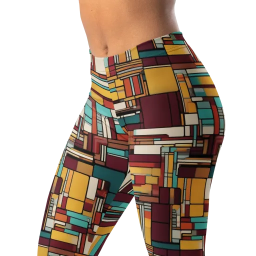 Urban Quilt on a Leggings