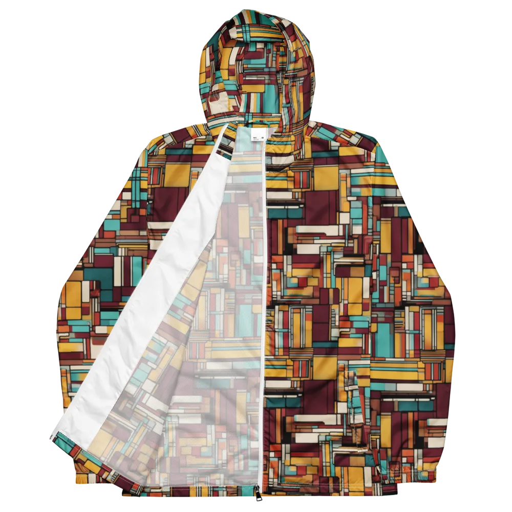 Urban Quilt on Men's Windbreaker — Front