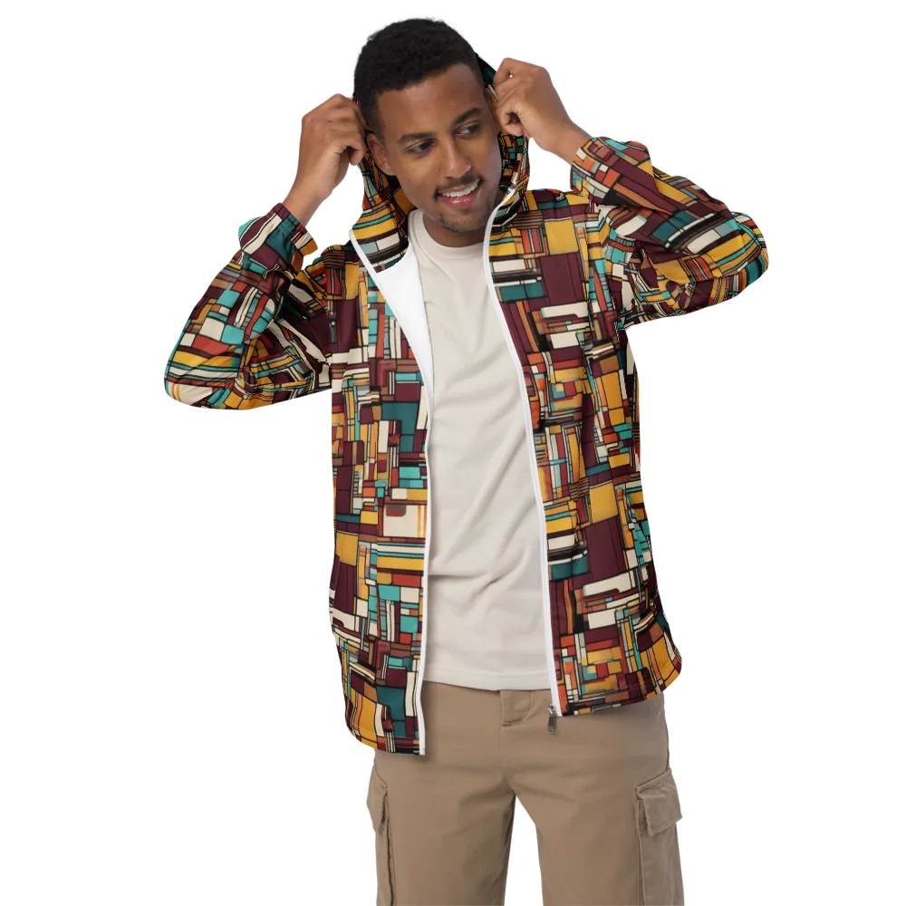 Urban Quilt on Men's Windbreaker — Front