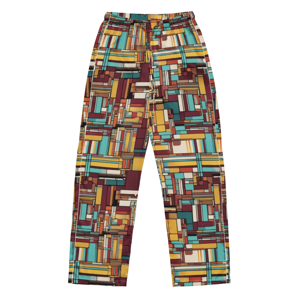 Urban Quilt on Women's Pajama Pants — Front