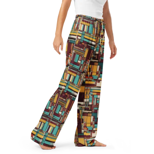 Urban Quilt on a Women's Pajama Pants