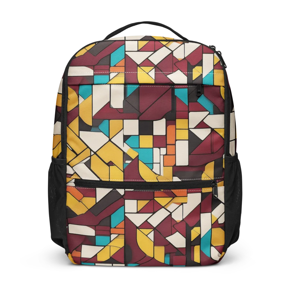 Carmine Circuit on Utility Backpack — Front