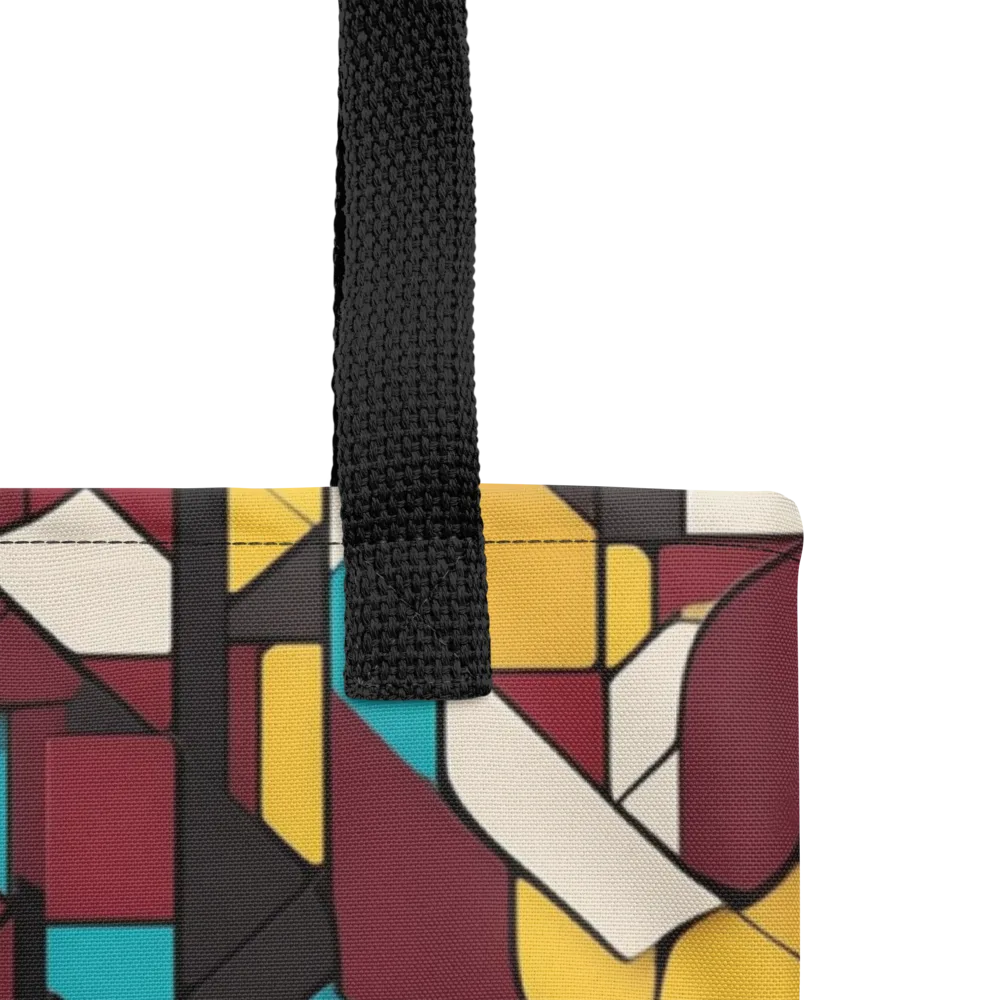 Carmine Circuit on Tote Bag — Product details