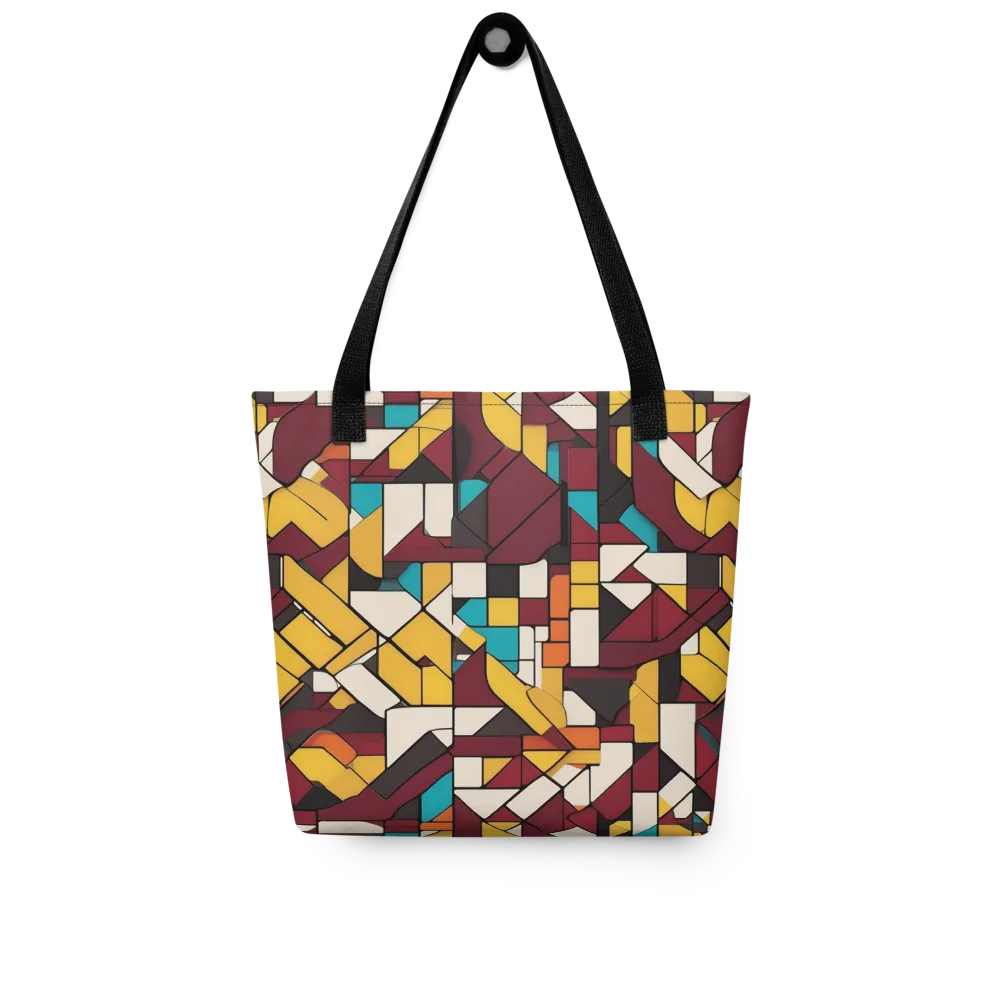 Carmine Circuit on Tote Bag — Front