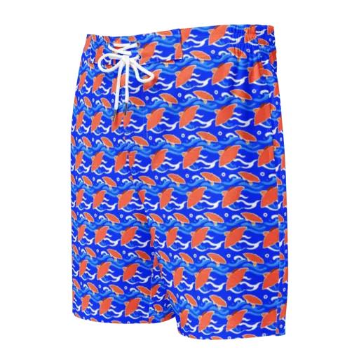 Neon River on a Men's Board Shorts