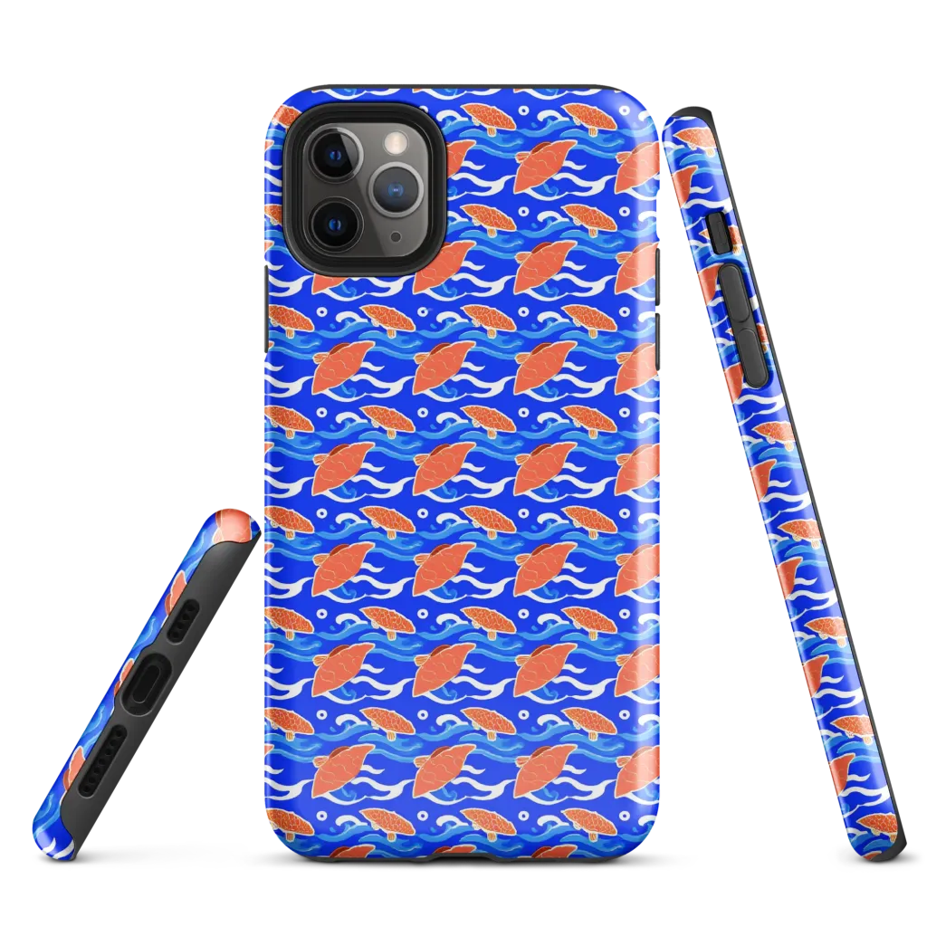 Neon River on Tough Case for iPhone® — Front