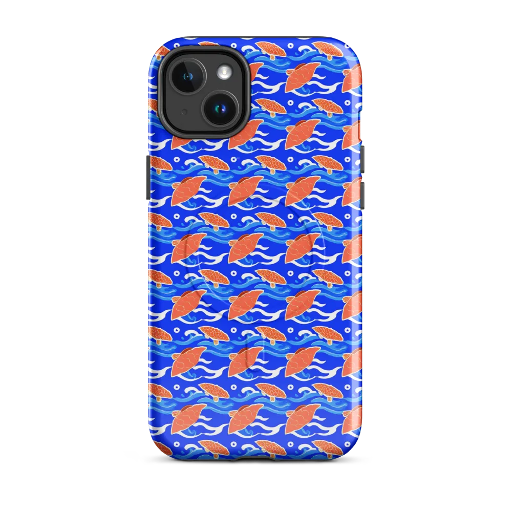 Neon River on MagSafe Tough Case for iPhone® — Front