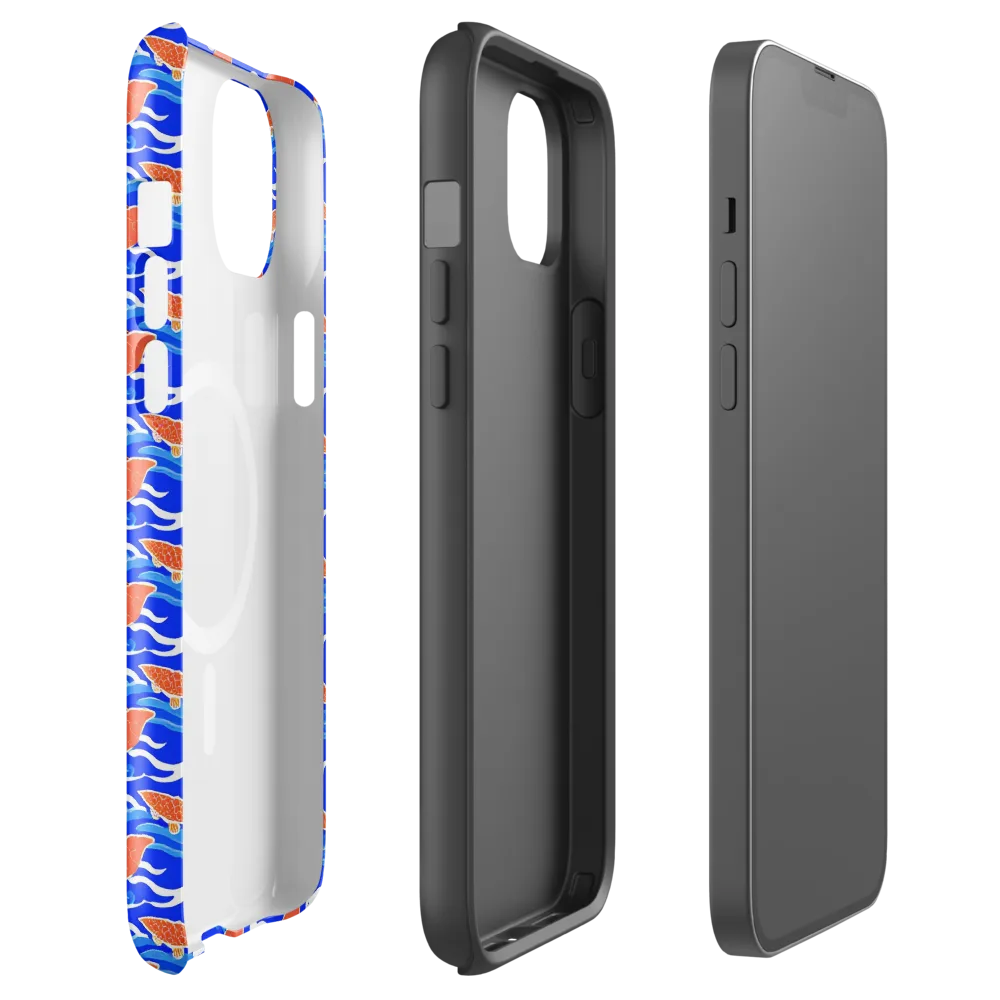 Neon River on MagSafe Tough Case for iPhone® — Front
