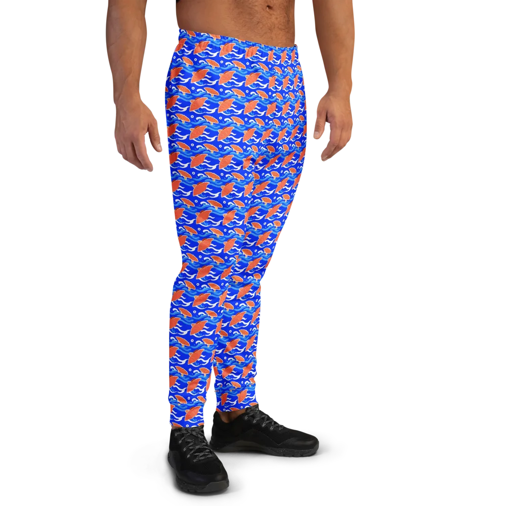 Neon River on Men's Joggers — Right