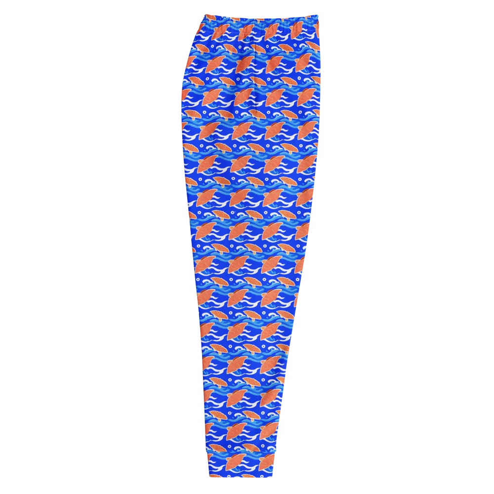 Neon River on Men's Joggers — Right