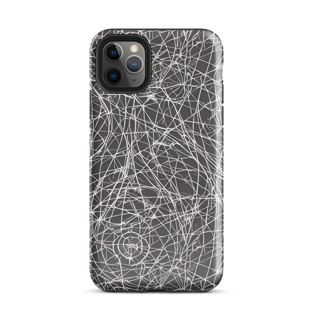 Ivory Static on Tough Case for iPhone® — Front