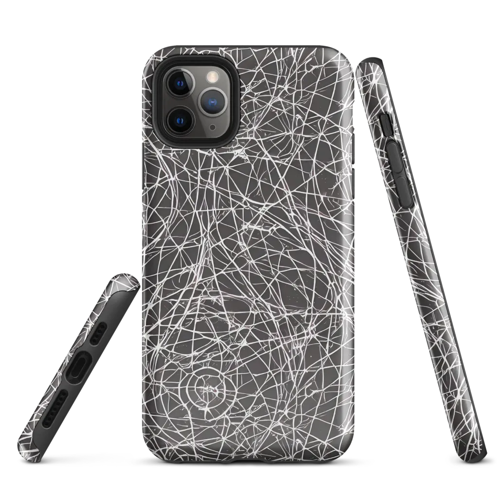Ivory Static on Tough Case for iPhone® — Front