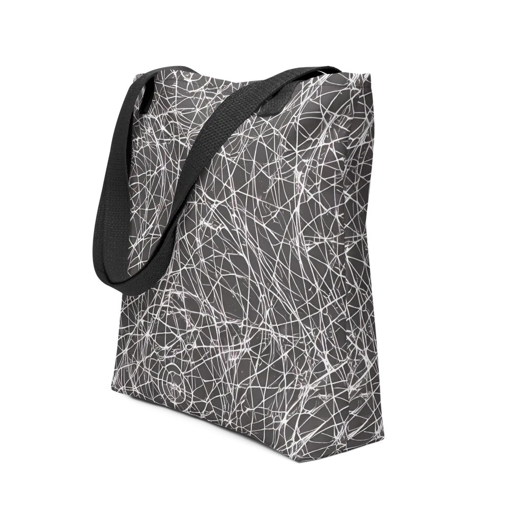 Ivory Static on Tote Bag — Front
