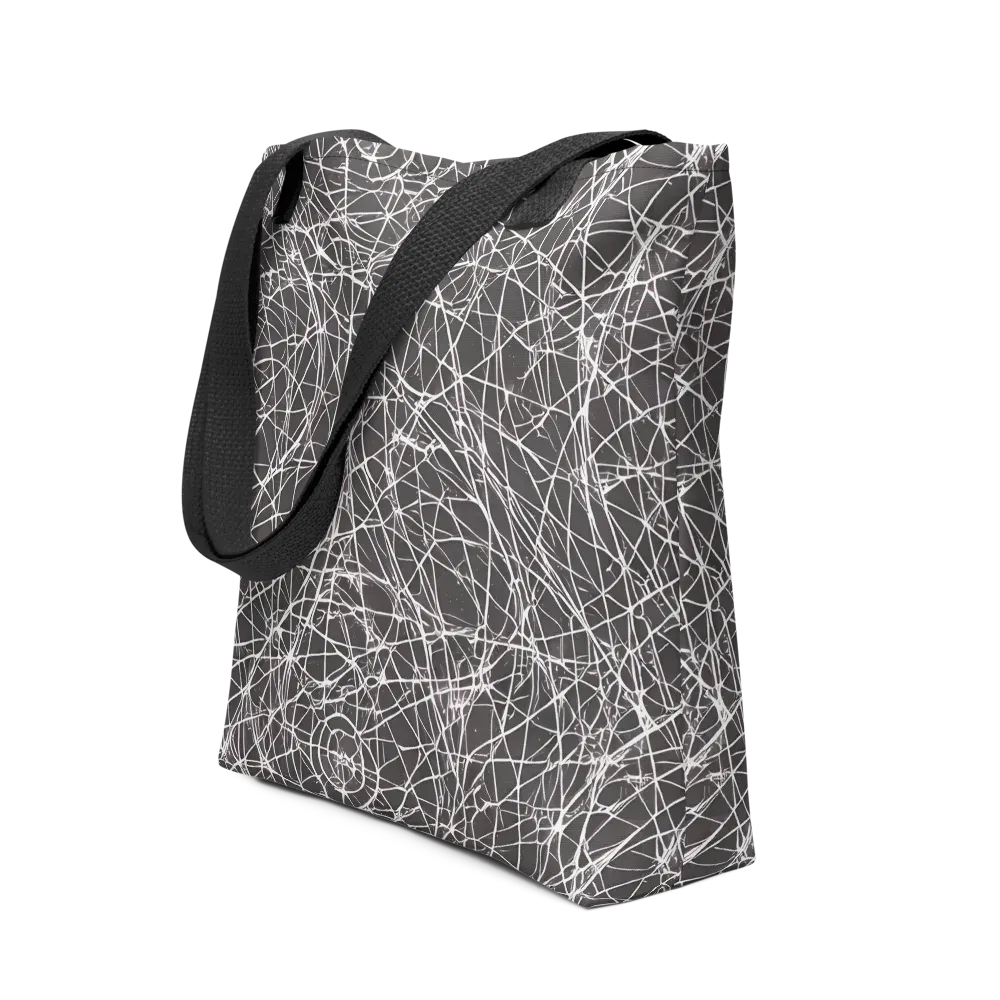 Ivory Static on Tote Bag — Front
