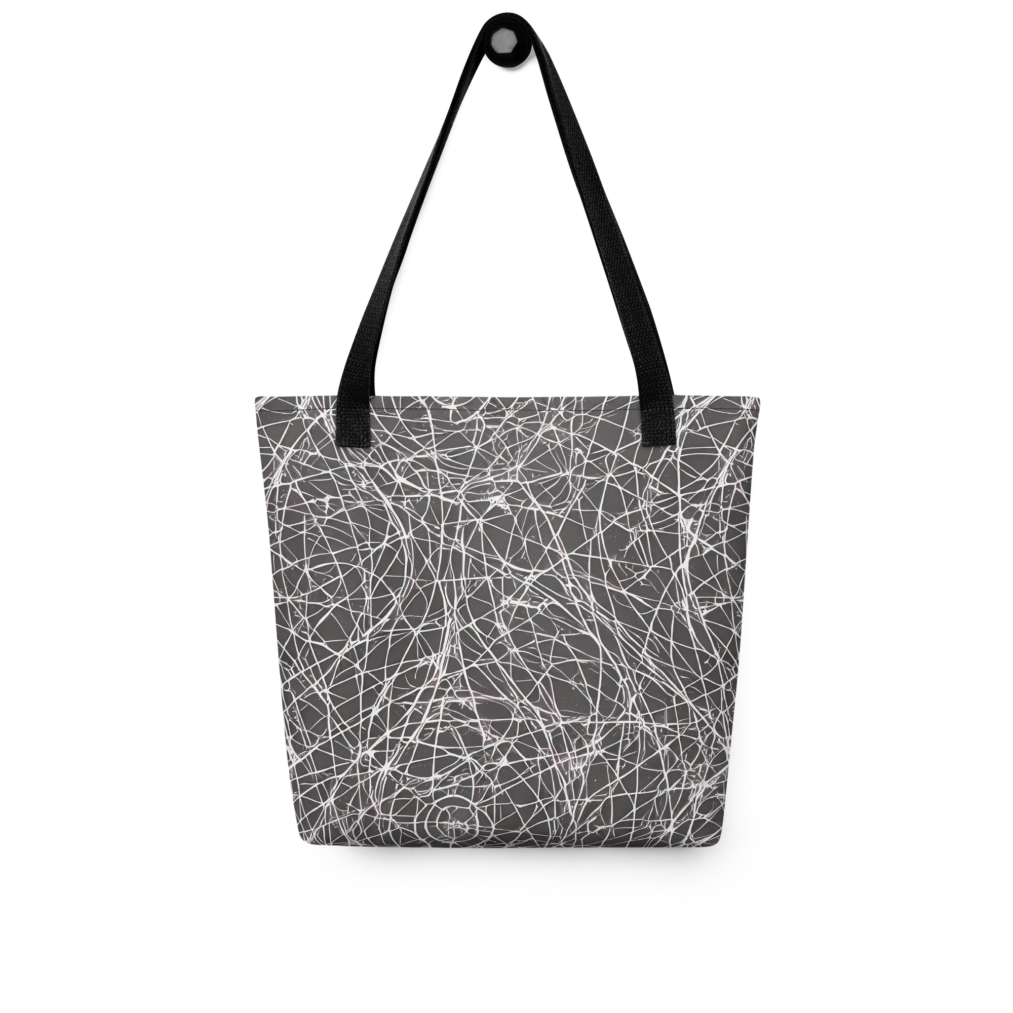 Ivory Static on Tote Bag — Front