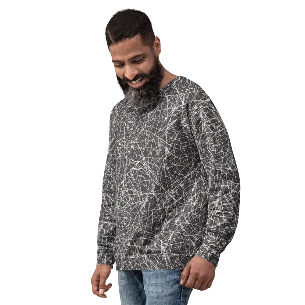 Ivory Static on Sweatshirt — Left Front