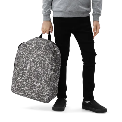 Ivory Static on a Minimalist Backpack