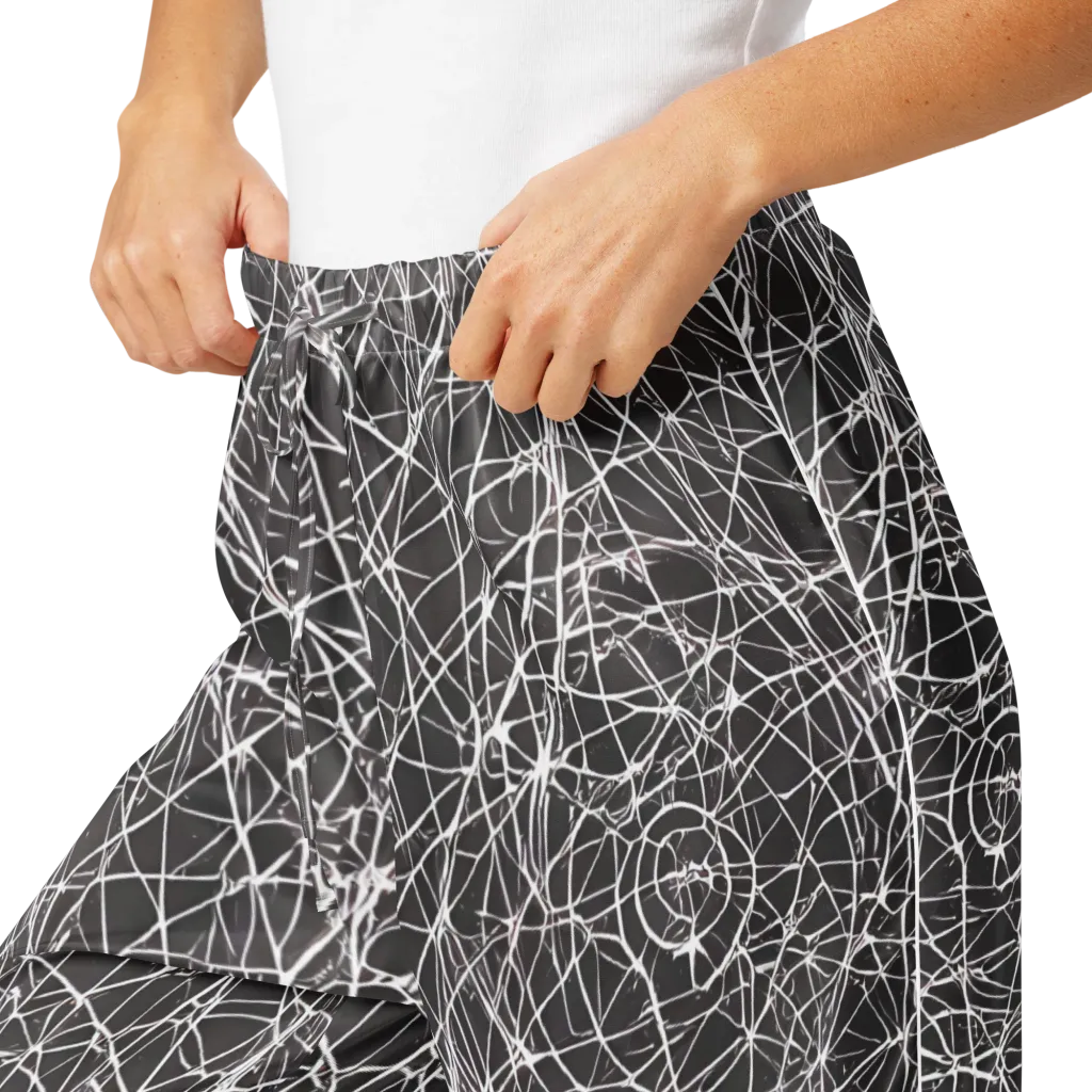 Ivory Static on Women's Pajama Pants — Product details