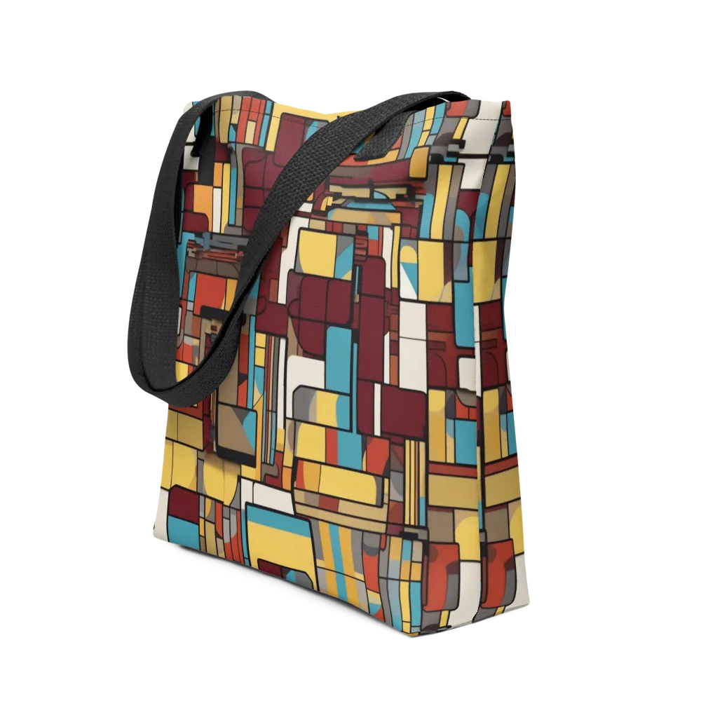 Bauhaus Circuit on Tote Bag — Front
