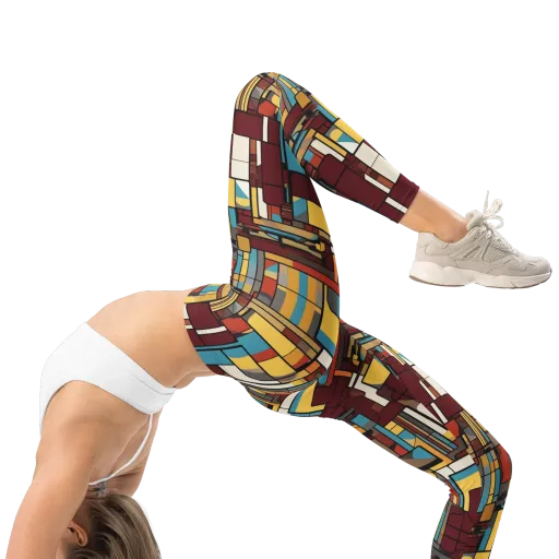 Bauhaus Circuit on a Leggings