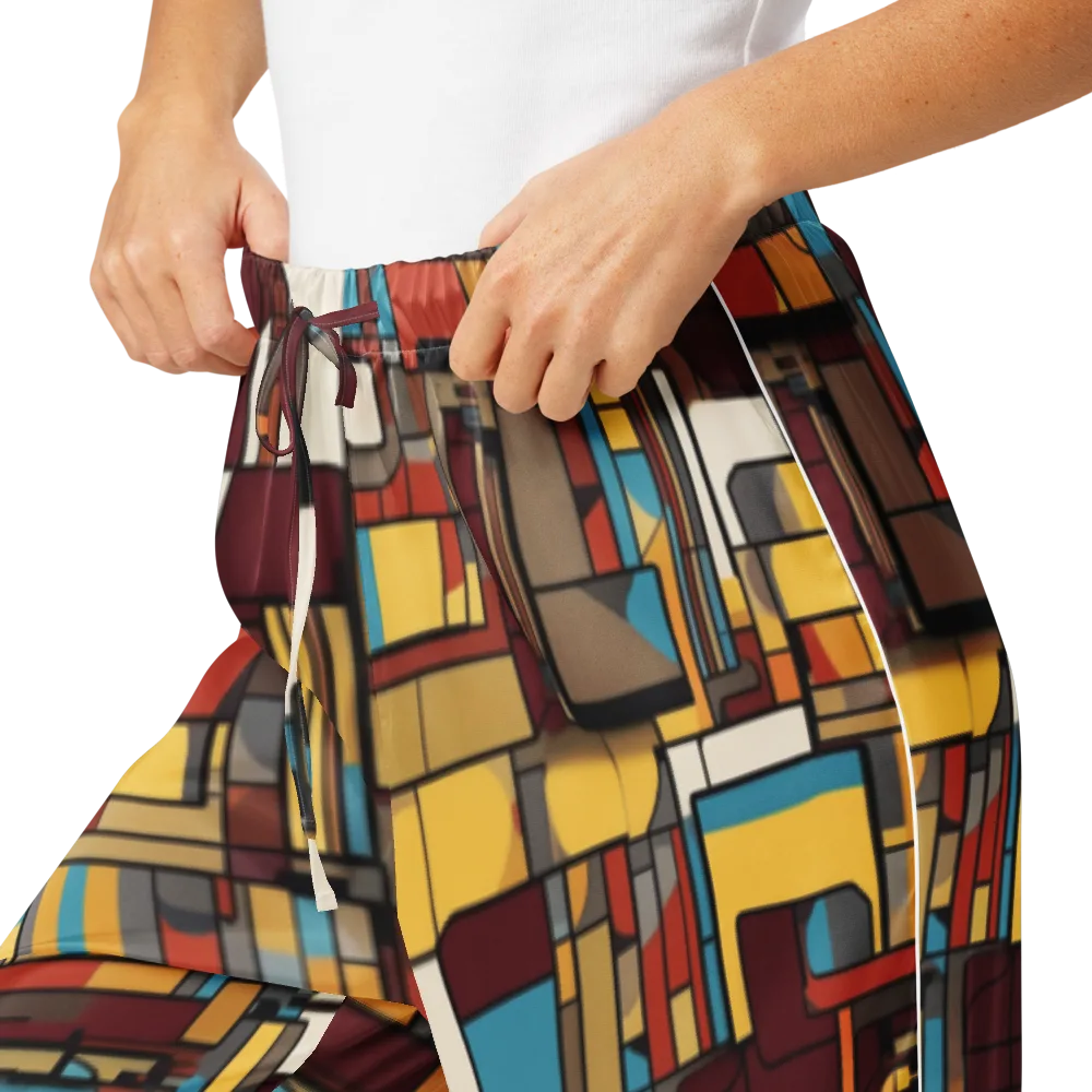 Bauhaus Circuit on Women's Pajama Pants — Product details