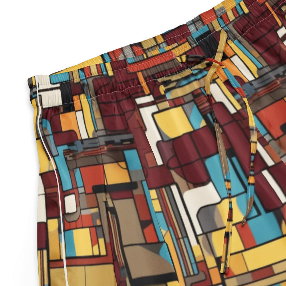 Bauhaus Circuit on Women's Pajama Shorts — Product details